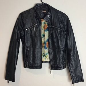 Joujou SOFT!! Leather Jacket sz. Small barley worn